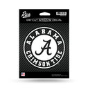 NCAA Alabama Crimson Tide 5" x 7" Vinyl Die-Cut Decal - Car/Truck/Home Accessory By Rico Industries