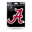 NCAA Alabama Crimson Tide 5" x 7" Vinyl Die-Cut Decal - Car/Truck/Home Accessory By Rico Industries