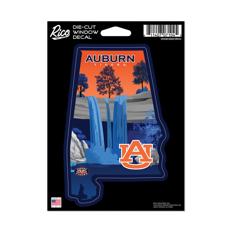 Auburn Tigers Resort Design Medium Die Cut Decal