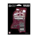 Mississippi State Bulldogs Resort Design Medium Die Cut Decal