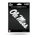 NCAA Mississippi Rebels 5" x 7" Vinyl Die-Cut Decal - Car/Truck/Home Accessory By Rico Industries