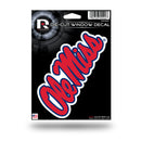 NCAA Mississippi Rebels 5" x 7" Vinyl Die-Cut Decal - Car/Truck/Home Accessory By Rico Industries