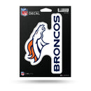 Denver Broncos Medium Die Cut Decal