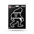 Raiders Bigfoot Design Medium Die Cut Decal
