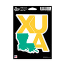 Xavier Louisiana Gold Rush Medium Die Cut Decal