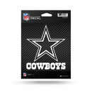 NFL Dallas Cowboys 5" x 7" Vinyl Die-Cut Decal - Car/Truck/Home Accessory By Rico Industries
