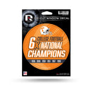 NCAA Tennessee Volunteers 5" x 7" Vinyl Die-Cut Decal - Car/Truck/Home Accessory By Rico Industries