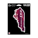 Eastern Kentucky Colonels Resort Design Medium Die Cut Decal