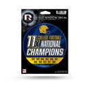 NCAA Notre Dame Fighting Irish 5" x 7" Vinyl Die-Cut Decal - Car/Truck/Home Accessory By Rico Industries