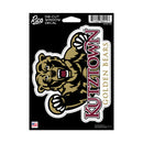 Kutztown Golden Bears Medium Die Cut Decal