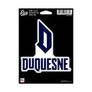 Duquesne Dukes Medium Die Cut Decal