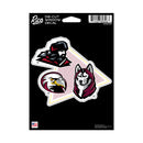 Commonwealth Univ Of Pennsylvania Medium Die Cut Decal