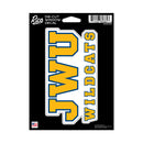 Johnson & Wales Wildcats Medium Die Cut Decal
