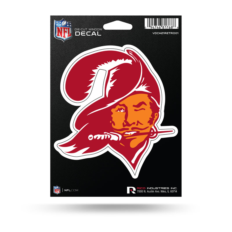 NFL Tampa Bay Buccaneers 5" x 7" Vinyl Die-Cut Decal - Car/Truck/Home Accessory By Rico Industries