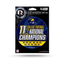 NCAA Michigan Wolverines 5" x 7" Vinyl Die-Cut Decal - Car/Truck/Home Accessory By Rico Industries