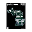 Michigan State Spartans Resort Design Medium Die Cut Decal