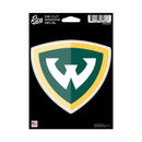 Wayne State University Warriors Medium Die Cut Decal