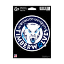 Northwood Timberwolves Medium Die Cut Decal