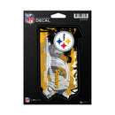 Pittsburgh Steelers Resort Design Medium Die Cut Decal
