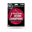 NCAA Oklahoma Sooners 5" x 7" Vinyl Die-Cut Decal - Car/Truck/Home Accessory By Rico Industries