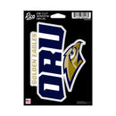 Oral Roberts Golden Eagles Medium Die Cut Decal