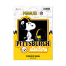 Pittsburgh Steelers Peanuts Game Day Medium Die Cut Decal