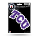 NCAA TCU Horned Frogs 5" x 7" Vinyl Die-Cut Decal - Car/Truck/Home Accessory By Rico Industries
