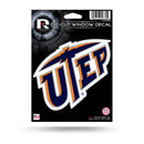 NCAA Texas-El Paso Miners 5" x 7" Vinyl Die-Cut Decal - Car/Truck/Home Accessory By Rico Industries