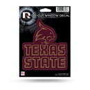 NCAA Texas State Bobcats 5" x 7" Vinyl Die-Cut Decal - Car/Truck/Home Accessory By Rico Industries
