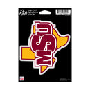 Midwestern State Mustangs Medium Die Cut Decal
