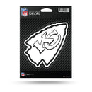 NFL Kansas City Chiefs 5" x 7" Vinyl Die-Cut Decal - Car/Truck/Home Accessory By Rico Industries