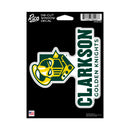 Clarkson Golden Knights Medium Die Cut Decal