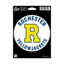 Rochester Yellowjackets Medium Die Cut Decal