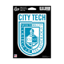 New York City College Of Technology Medium Die Cut Decal
