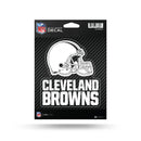 Cleveland Browns Carbon Fiber Design Medium Die Cut Decal