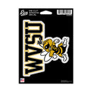 West Virginia State Yellow Jackets Medium Die Cut Decal