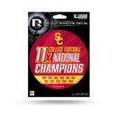 NCAA Southern California Trojans 5" x 7" Vinyl Die-Cut Decal - Car/Truck/Home Accessory By Rico Industries