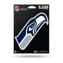 NFL Seattle Seahawks 5" x 7" Vinyl Die-Cut Decal - Car/Truck/Home Accessory By Rico Industries