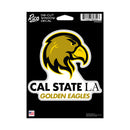 Cal State Los Angeles Golden Eagles Medium Die Cut Decal