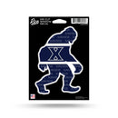 Xavier University Bigfoot Design Medium Die Cut Decal