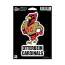 Otterbein Cardinals Medium Die Cut Decal