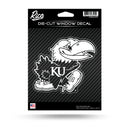 NCAA Kansas Jayhawks 5" x 7" Vinyl Die-Cut Decal - Car/Truck/Home Accessory By Rico Industries