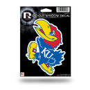 NCAA Kansas Jayhawks 5" x 7" Vinyl Die-Cut Decal - Car/Truck/Home Accessory By Rico Industries