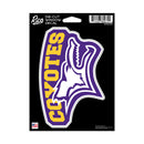 Kansas Wesleyan Coyotes Medium Die Cut Decal