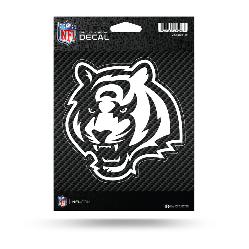 NFL Cincinnati Bengals 5" x 7" Vinyl Die-Cut Decal - Car/Truck/Home Accessory By Rico Industries