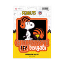 Cincinnati Bengals Peanuts Game Day Medium Die Cut Decal