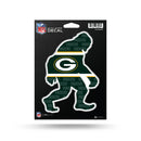 Packers Bigfoot Design Medium Die Cut Decal