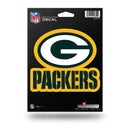 NFL Green Bay Packers 5" x 7" Vinyl Die-Cut Decal - Car/Truck/Home Accessory By Rico Industries