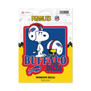 Buffalo Bills Peanuts Game Day Medium Die Cut Decal