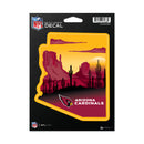 Arizona Cardinals Resort Design Medium Die Cut Decal